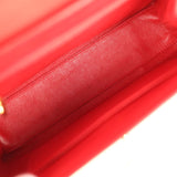 Vintage Chanel Large Kelly Red Caviar Gold Hardware - Thumbnail View 7
