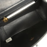 Vintage Chanel Mini Envelope Flap Bag Black Lambskin Black Hardware - Thumbnail View 7