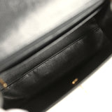 Vintage Chanel Medium Shoulder Bag Black Caviar Gold Hardware - Thumbnail View 8