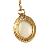 Vintage Chanel 24K Gold Plated Long Loupe Pendant Necklace - Thumbnail View 3