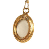 Vintage Chanel 24K Gold Plated Long Loupe Pendant Necklace - Thumbnail View 5