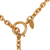 Vintage Chanel 24K Gold Plated Long Loupe Pendant Necklace - Thumbnail View 6