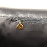 Vintage Chanel Maxi Single Flap Bag Black Patent Gold Hardware - Thumbnail View 10