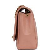 Vintage Chanel Medium Diana Flap Bag Pink Caviar Gold Hardware - Thumbnail View 3