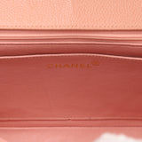 Vintage Chanel Medium Diana Flap Bag Pink Caviar Gold Hardware - Thumbnail View 9