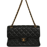 Vintage Chanel Double Sided Flap Bag Black Caviar Gold Hardware - Thumbnail View 4
