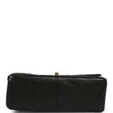 Vintage Chanel Double Sided Flap Bag Black Caviar Gold Hardware - Thumbnail View 6