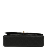 Vintage Chanel Medium Classic Double Flap Bag Black Caviar Gold Hardware - Thumbnail View 6