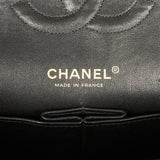 Vintage Chanel Medium Classic Double Flap Bag Black Caviar Gold Hardware - Thumbnail View 9