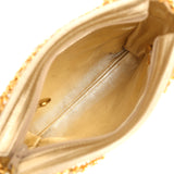 Vintage Chanel Caged Chain Bag Gold Metallic Lambskin Gold Hardware - Thumbnail View 9