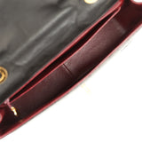 Vintage Chanel Jumbo Single Flap Bag Black Lambskin Gold Hardware - Thumbnail View 7