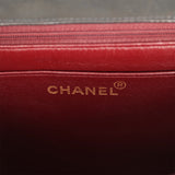 Vintage Chanel Jumbo Single Flap Bag Black Lambskin Gold Hardware - Thumbnail View 8
