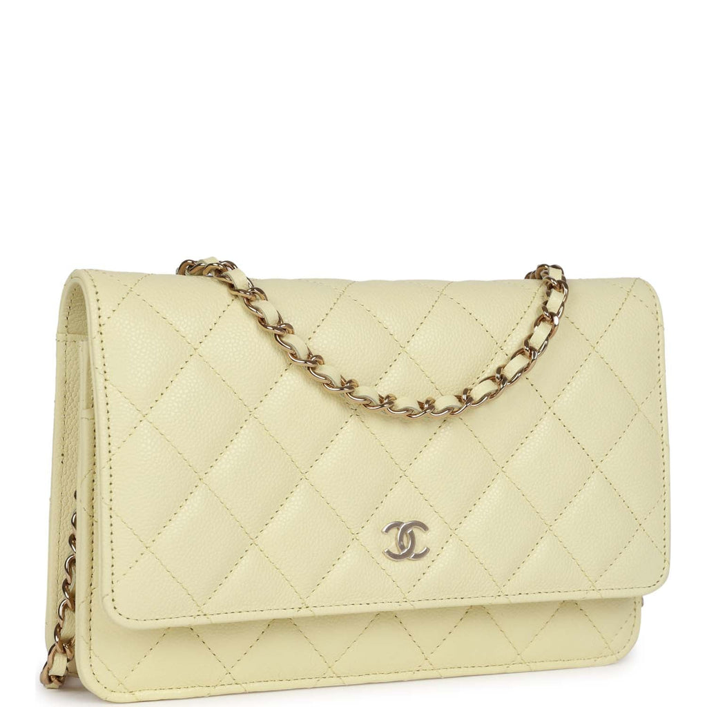 Chanel Wallet on Chain WOC Caviar Light Gold Hardware – Madison Couture