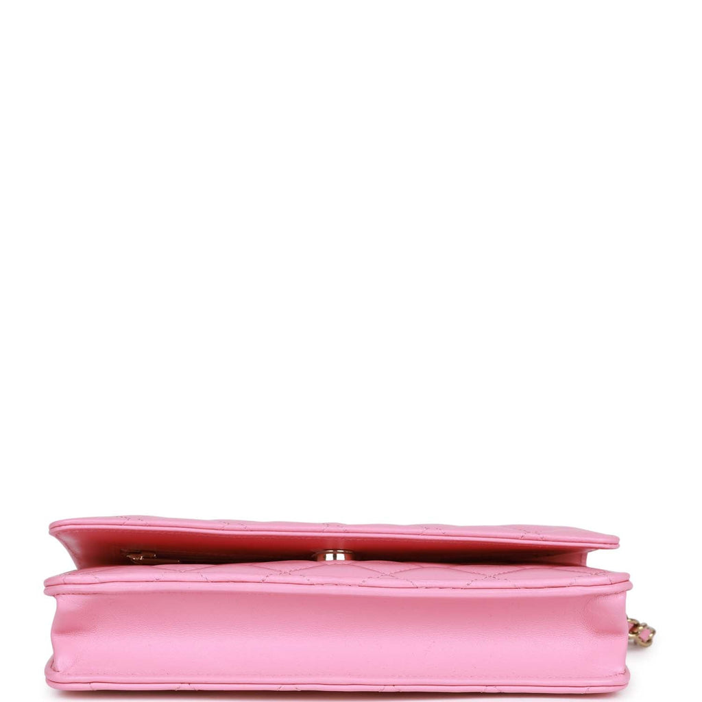 Chanel Classic Wallet on Chain Ap0250 B10668 NN560, Pink, One Size