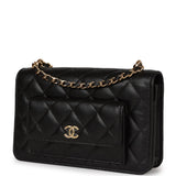 Chanel Pocket Twins Wallet on Chain WOC Black Caviar Gold Hardware