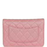 Chanel Wallet On Chain WOC Pink Iridescent Caviar Gold Hardware