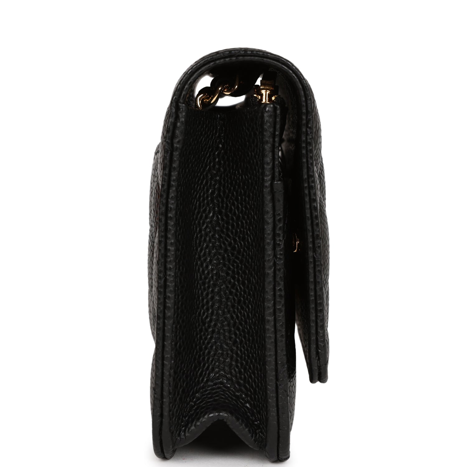 Chanel Wallet On Chain WOC Black Caviar Gold Hardware Madison Avenue
