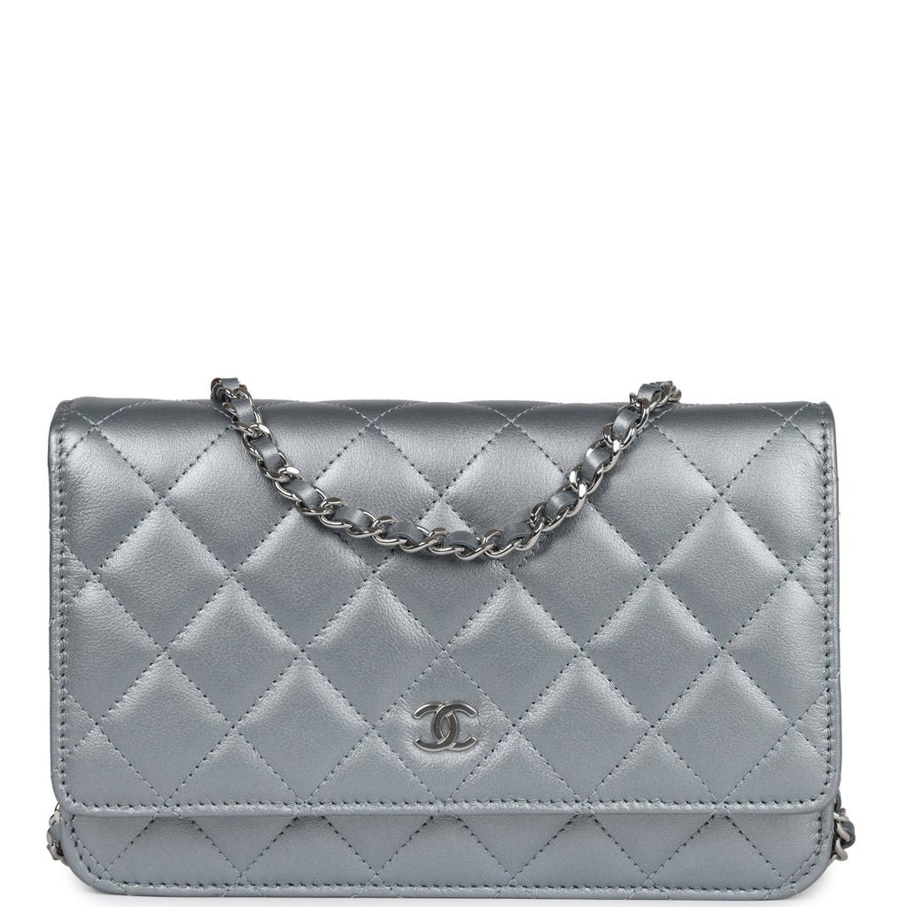 Chanel CC Metallic Flap Wallet