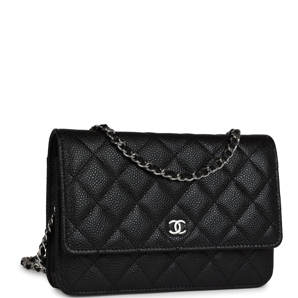 Chanel Wallet On Chain WOC Black Caviar Gold Hardware – Madison Avenue  Couture