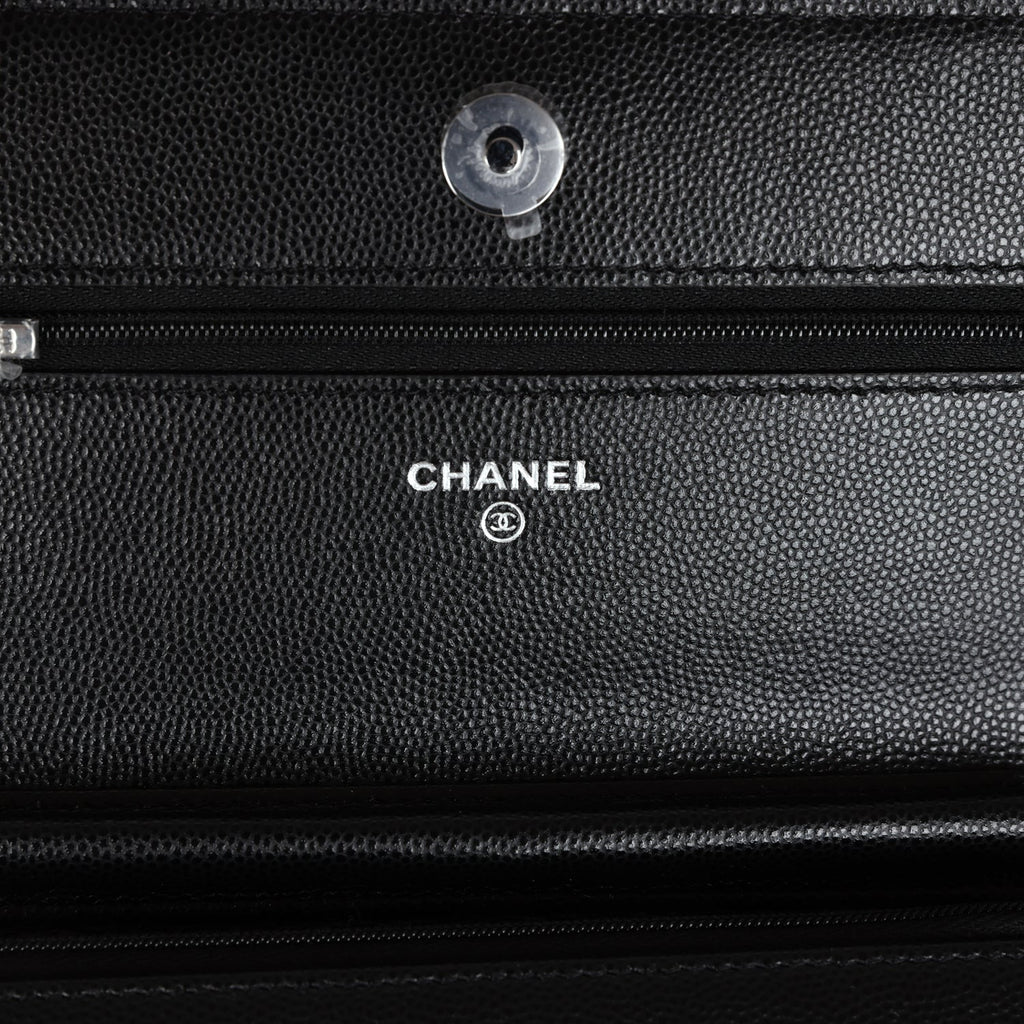 Chanel Wallet on Chain WOC Caviar Grey – THE PURSE AFFAIR
