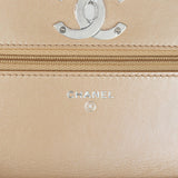 Chanel Wallet On Chain WOC Beige Iridescent Caviar Silver Hardware