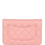 Chanel Wallet On Chain WOC Light Pink Caviar Light Gold Hardware