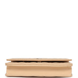 Chanel Wallet On Chain WOC Light Beige Caviar Gold Hardware