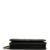 Chanel Wallet On Chain WOC Black Caviar Gold Hardware - Thumbnail View 6