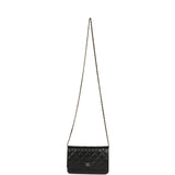 Chanel Wallet On Chain WOC Black Caviar Gold Hardware - Thumbnail View 7