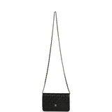 Chanel Wallet On Chain WOC Black Caviar Silver Hardware - Thumbnail View 7