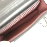 Chanel Wallet On Chain WOC Black Caviar Silver Hardware