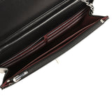 Chanel Wallet On Chain WOC Black Lambskin Silver Hardware