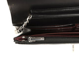 Chanel Wallet On Chain WOC Black Lambskin Silver Hardware
