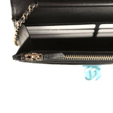 Chanel Wallet On Chain WOC Black Lambskin Light Gold Hardware - Thumbnail View 11