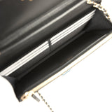 Chanel Wallet On Chain WOC Black Lambskin Light Gold Hardware - Thumbnail View 12