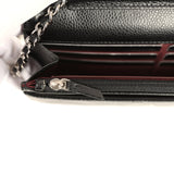 Chanel Wallet On Chain WOC Black Caviar Silver Hardware - Thumbnail View 10