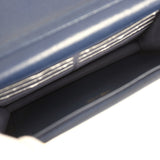 Chanel "Twist Your Buttons" Wallet On Chain WOC Navy Blue Shiny Caviar Antique Gold Hardware - Thumbnail View 13