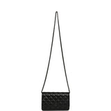 Chanel Classic Wallet On Chain WOC SO Black Lambskin Black Hardware - Thumbnail View 7