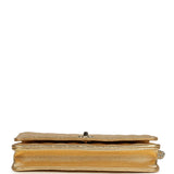 Chanel Classic Wallet On Chain WOC Gold Metallic Caviar Light Gold Hardware - Thumbnail View 6