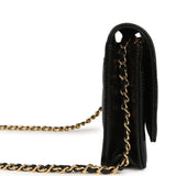 Chanel Wallet On Chain WOC Black Caviar Gold Hardware - Thumbnail View 3