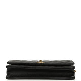 Chanel Wallet On Chain WOC Black Caviar Gold Hardware - Thumbnail View 6