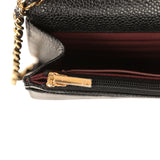Chanel Wallet On Chain WOC Black Caviar Gold Hardware - Thumbnail View 10