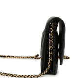 Chanel Wallet On Chain WOC Black Caviar Gold Hardware - Thumbnail View 3