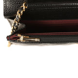 Chanel Wallet On Chain WOC Black Caviar Gold Hardware - Thumbnail View 10