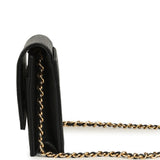 Chanel "Neo Filigree" Wallet on Chain Black Grained Calfskin Gold Hardware - Thumbnail View 4