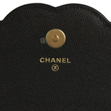 Chanel "Neo Filigree" Wallet on Chain Black Grained Calfskin Gold Hardware - Thumbnail View 8