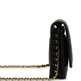 Chanel Classic Wallet On Chain WOC Black Caviar Gold Hardware - Thumbnail View 3