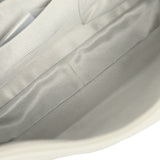 Pre-owned Chanel XXL Classic Single Flap Bag Silver Metallic Calfskin Aged Ruthenium Hardware - Thumbnail View 9