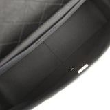 Chanel XXL Classic Single Travel Flap Bag Black Shiny Aged Calfskin Ruthenium Hardware - Thumbnail View 8
