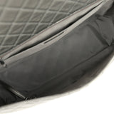 Chanel XXL Classic Single Flap Bag Dark Grey Metallic Lambskin Ruthenium Hardware - Thumbnail View 8